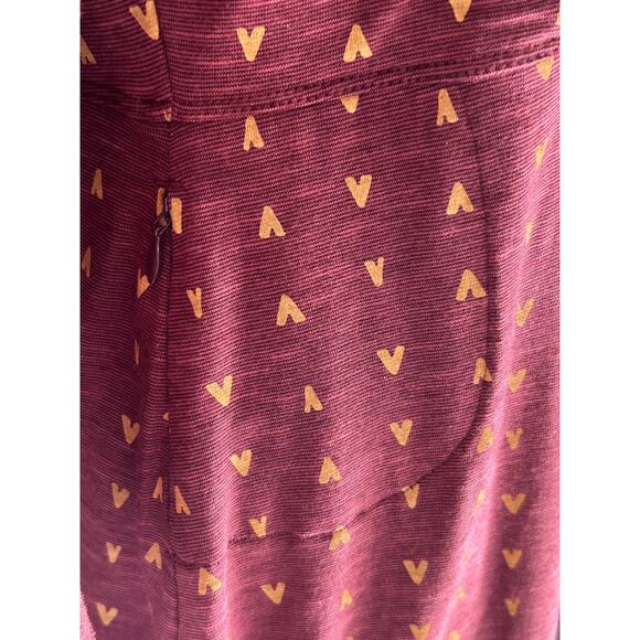 Toad & Co. Rosalinda Dress Port V Pattern 3/4 Sleeves Womens M - Picture 6 of 13